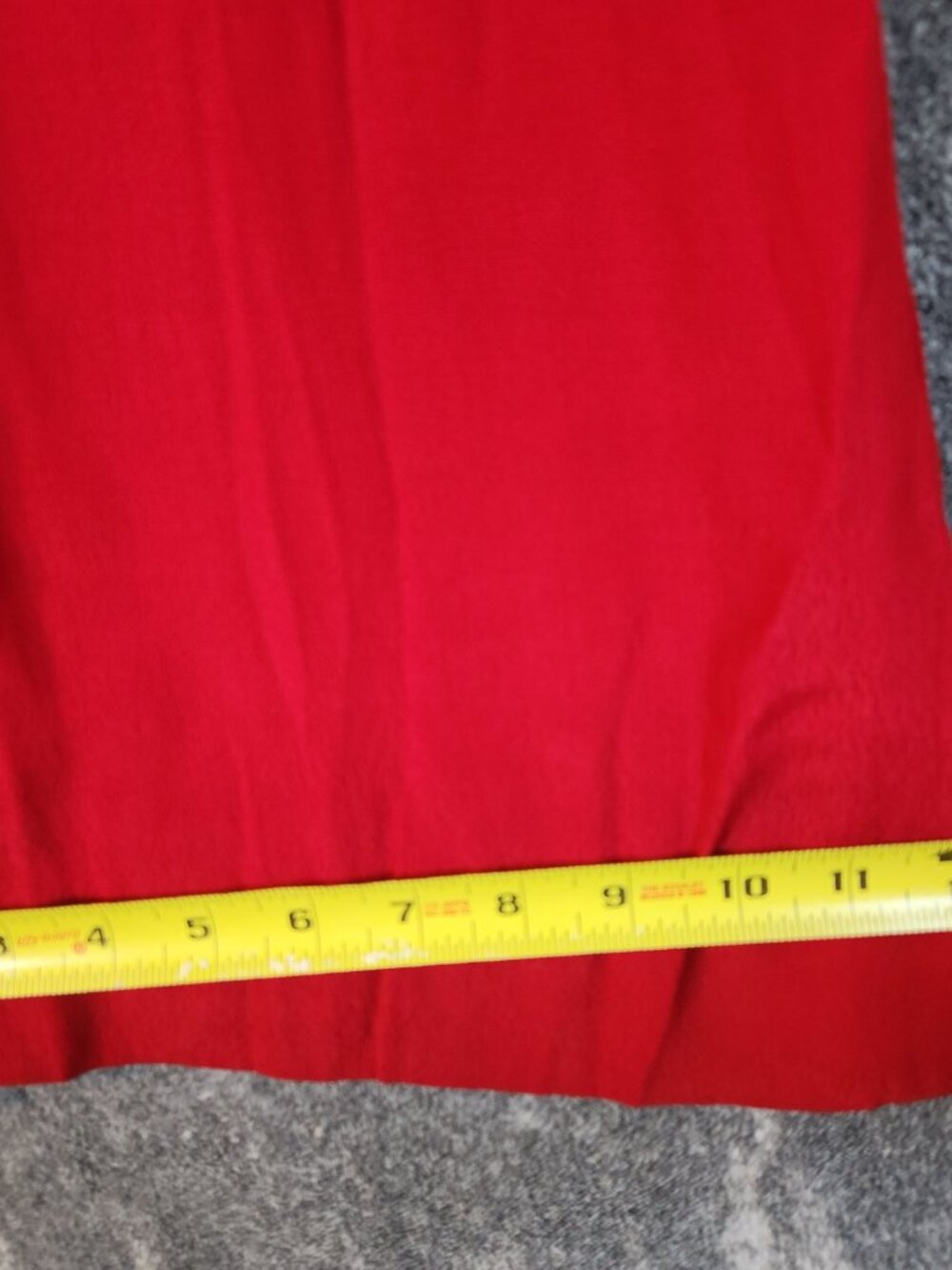 Anthropologie Maeve Red Grier Midi Jumpsuit Wide Leg Twist Tie Front Size 2 EUC - Picture 11 of 12